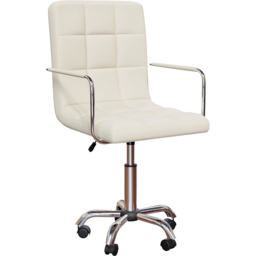 Vida Designs Calbo Beige Office Chair - Cream - Wilko - thumbnail 3