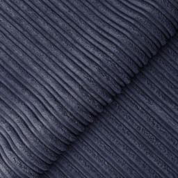 Luxor 4 Seater Navy Blue Jumbo Cord Full Back Sofa - Wilko - thumbnail 6