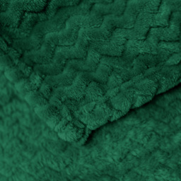 Velosso Emerald Moda Plush Throw 127 x 152cm - Size: 127 x 152 x 1cm - Wilko - thumbnail 4