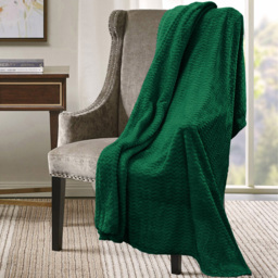 Velosso Emerald Moda Plush Throw 127 x 152cm - Size: 127 x 152 x 1cm - Wilko - thumbnail 3
