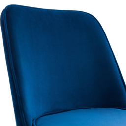 Julian Bowen Burgess Set of 2 Blue Dining Chair - Wilko - thumbnail 6
