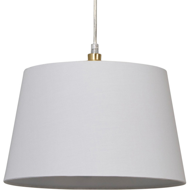 Lighting Collection Yates White Tapered Drum Lamp Shade 30cm - Size: 20 x 31 x 31cm - Wilko - image 1