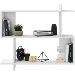 Decorotika Mina 3 Tier White Zigzag Floating Shelf - Size: 81 x 90 x 22cm - Wilko - thumbnail 4