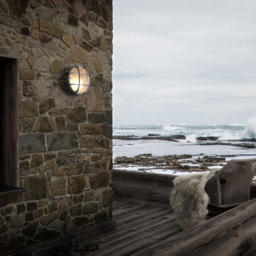Nordlux Polperro Nickel Outdoor Wall Light - Size: 0 x 19.5 x 0cm - Silver - Wilko - thumbnail 6