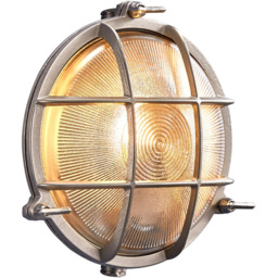 Nordlux Polperro Nickel Outdoor Wall Light - Size: 0 x 19.5 x 0cm - Silver - Wilko - thumbnail 5