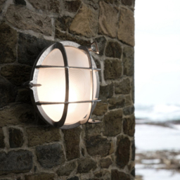 Nordlux Polperro Nickel Outdoor Wall Light - Size: 0 x 19.5 x 0cm - Silver - Wilko - thumbnail 3