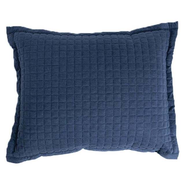 Serene Navy Crompton Cobalt Cushion 40 x 50cm - Blue - Wilko - image 1