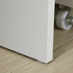 Portland 5 Drawer Computer Desk White - Size: 110 x 50 x 76cm - Wilko - thumbnail 4