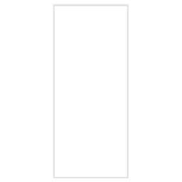 Living and Home Slim Frame Full Length Mirror 30 x 120cm - Size: 120 x 30cm - White - Wilko - thumbnail 1