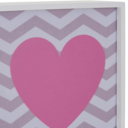 Premier Housewares Pink Heart LED Light Box - Size: 23 x 11 x 23cm - Wilko - thumbnail 7
