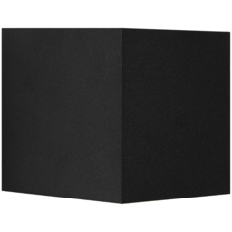 Nordlux Milda Kubi Black Outdoor Wall Light - Size: 10 x 10 x 11.8cm - Wilko - thumbnail 1