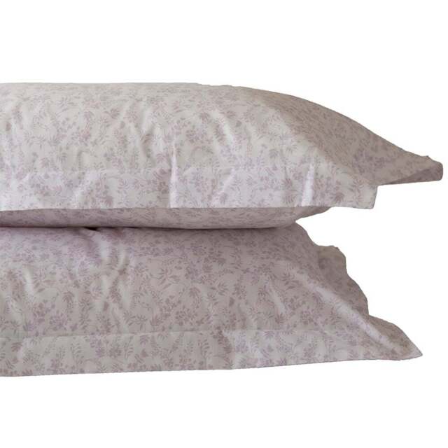 Serene Kira Oxford Pillowcase 2 Pack - Size: 50 x 75 x 0.1cm - Multi - Wilko - image 1