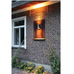 Luxform Eden Stainless Steel Wall Light with PIR - Size: 11.2 x 8.2 x 20.5cm - Silver - Wilko - thumbnail 4