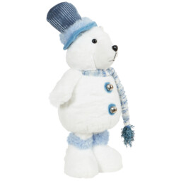 Extendable Frosty Bear Blue - White and Blue - Wilko - thumbnail 3