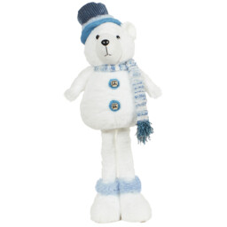 Extendable Frosty Bear Blue - White and Blue - Wilko - thumbnail 5