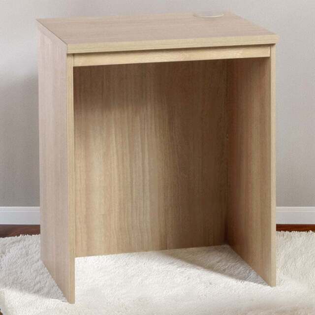 R White Cabinets Small Laptop Desk Brown - Size: 72.8 x 60 x 54cm - Wilko - image 1