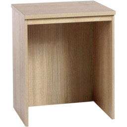 R White Cabinets Small Laptop Desk Brown - Size: 72.8 x 60 x 54cm - Wilko - thumbnail 3