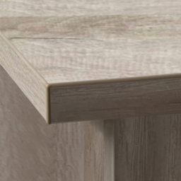 R White Cabinets 3 Shelf Grey Nebraska Mid Height Bookcase - Wilko - thumbnail 4