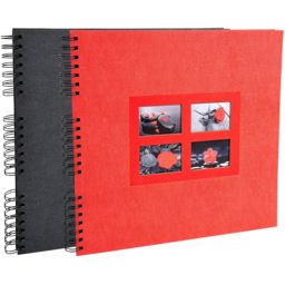 Exacompta Passion Black Spiral Photo Album 60 Sheets 360 Photos - Size: 3.3 x 33 x 35cm - Wilko - thumbnail 6