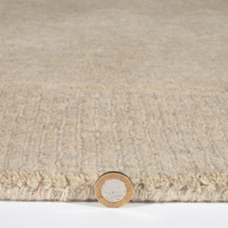 Esme Stone Wool Runner 60 x 230cm - Cream - Esme Home - Wilko - thumbnail 4
