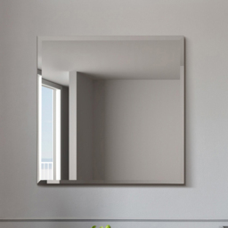 MirrorOutlet The Moderni Bevelled Wall Mirror 60 x 60cm - Clear - Wilko - thumbnail 3