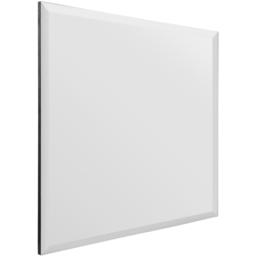 MirrorOutlet The Moderni Bevelled Wall Mirror 60 x 60cm - Clear - Wilko - thumbnail 4