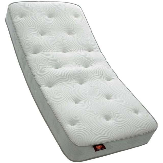 Sareer Matrah King Size Latex Open Coil Mattress - White - Wilko - image 1