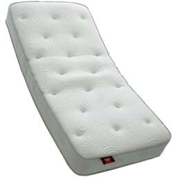 Sareer Matrah King Size Latex Open Coil Mattress - White - Wilko - thumbnail 1