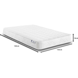 Extreme Comfort Cooltouch Colours Double White Memory Foam and Spring Mattress - eXtreme comfort ltd - Wilko - thumbnail 7