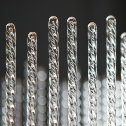 Merano Trapani Clear Glass Chrome Plate Bar Pendant Light - Size: 95 x 25 x 165cm - Silver - Wilko - thumbnail 7