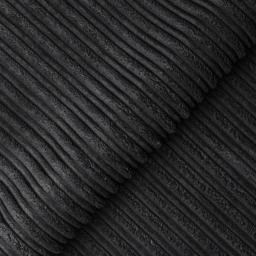 Luxor 4 Seater Black Jumbo Cord Scatter Back Sofa - Wilko - thumbnail 6