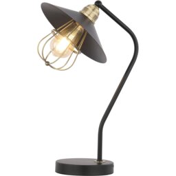 Dylan Table Lamp Black - Wilko - thumbnail 1