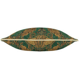 Paoletti Shiraz Emerald Floral Jacquard Cushion - Size: 45 x 45 cm - Green - Wilko - thumbnail 4