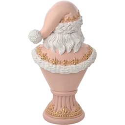 The Seasonal Gift Co. Pink Santa Bust Christmas Decoration - Size: 29.5 x 17 x 12cm - Wilko - thumbnail 5