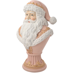 The Seasonal Gift Co. Pink Santa Bust Christmas Decoration - Size: 29.5 x 17 x 12cm - Wilko - thumbnail 4