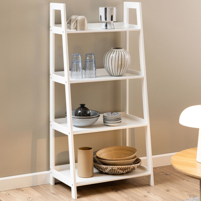 Florence Wally 4 Shelf White Bookcase - Furniture To Go - Wilko - image 1