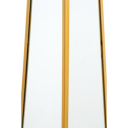 MirrorOutlet The Obelisk Gold Metal Edged Mirrored Garden Ornament 100 x 20cm - Size: 100 x 20 x 20cm - Wilko - thumbnail 5