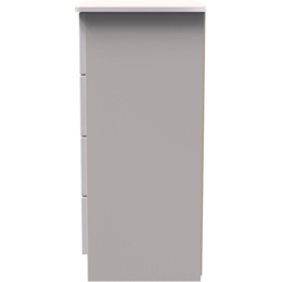 Crowndale Knightsbridge 4 Drawer Kashmir Gloss Chest of Drawers Ready Assembled - Kashmir Gloss & Kashmir - Wilko - thumbnail 5