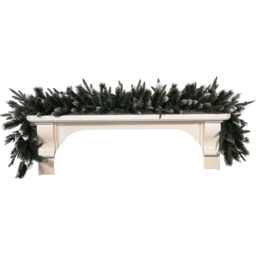 Premier Christmas Artificial Fairmont Fir Snow Tipped Plain Garland Green 180cm - Samuel Alexander - Wilko - thumbnail 1