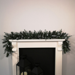 Premier Christmas Artificial Fairmont Fir Snow Tipped Plain Garland Green 180cm - Samuel Alexander - Wilko - thumbnail 3