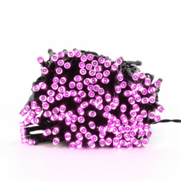 The Christmas Workshop 200 Pink LED String Light - Wilko - thumbnail 3