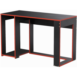 Ryker Ergonomic Gaming Desk Black and Red - Size: 75.5 x 120 x 53.5cm - Multi - Home Detail - Wilko - thumbnail 3