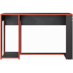 Ryker Ergonomic Gaming Desk Black and Red - Size: 75.5 x 120 x 53.5cm - Multi - Home Detail - Wilko - thumbnail 6