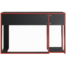 Ryker Ergonomic Gaming Desk Black and Red - Size: 75.5 x 120 x 53.5cm - Multi - Home Detail - Wilko - thumbnail 4