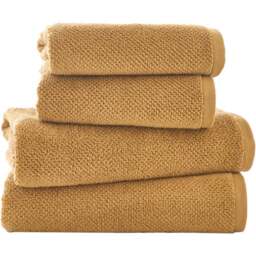 Deyongs Romeo Sand Bath Sheet - Size: 85 x 145cm - Gold - Wilko - thumbnail 1