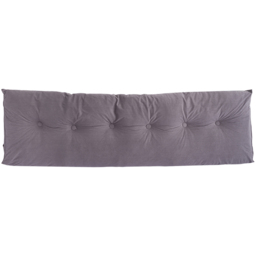 Living and Home Grey Chenille Wedge Headboard Pillow with Side Pocket 180 x 50cm - Size: 50 x 180 x 20cm - Wilko - thumbnail 3