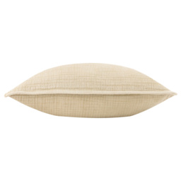 Yard Ribble Natural Acid Wash Cushion - Size: 60 x 40 cm - Cream - Yard Living - Wilko - thumbnail 5