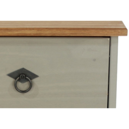 Core Products Corona Classic 6 Drawer Grey Pine Wood Wide Chest of Drawers - Wilko - thumbnail 6