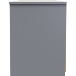 Crowndale Las Vegas 4 Drawer Dusk Grey Chest of Drawers Ready Assembled - Wilko - thumbnail 5