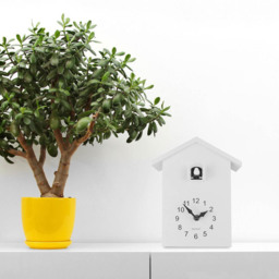 Walplus White Cuckoo Window Clock 25cm - Size: 25 x 10 x 2cm - Wilko - thumbnail 7